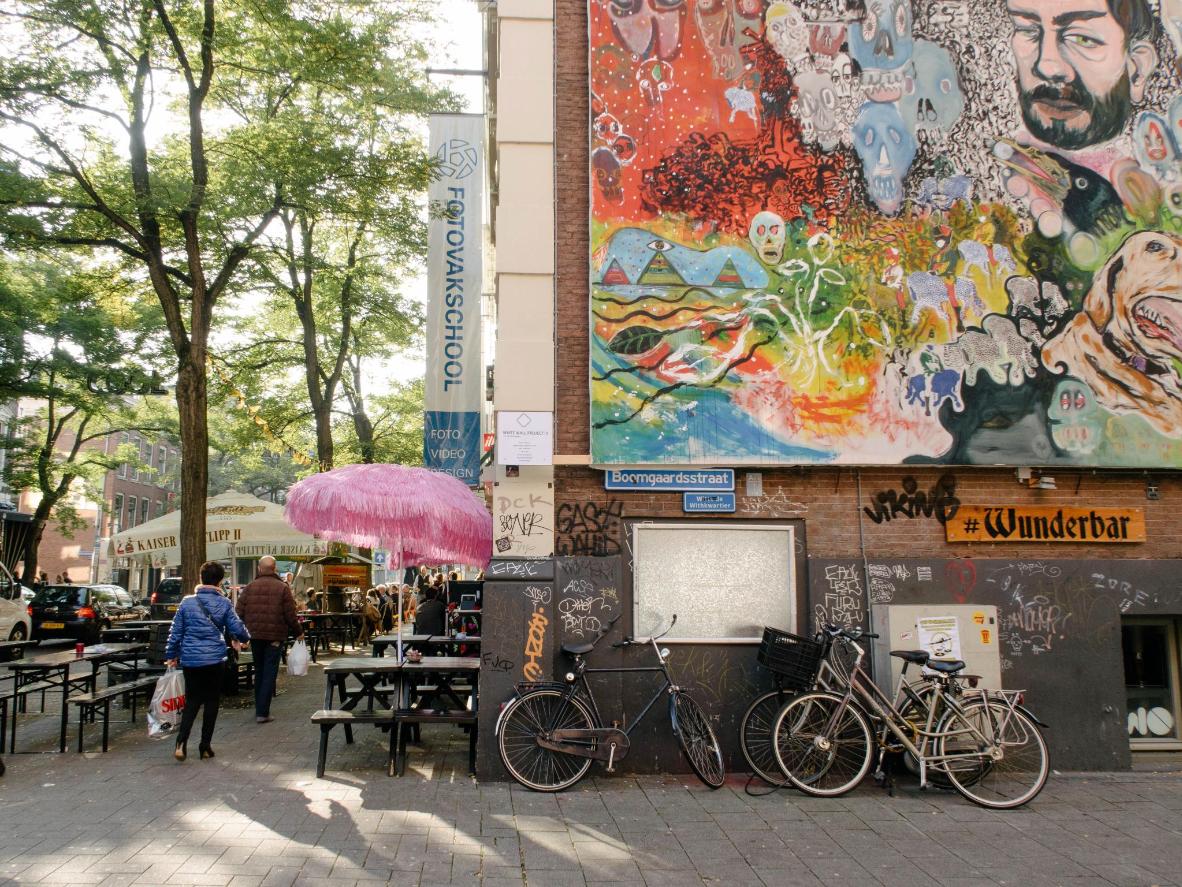 This trendy street is a hub for all things artistic