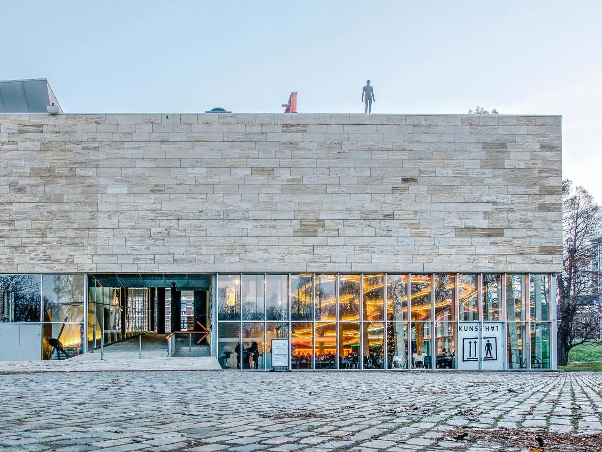 Be sure to appreciate the Kunsthal’s impressive exterior before you head inside