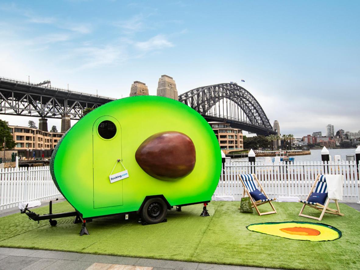 The Avo-Condo was a world-first kind of accommodation