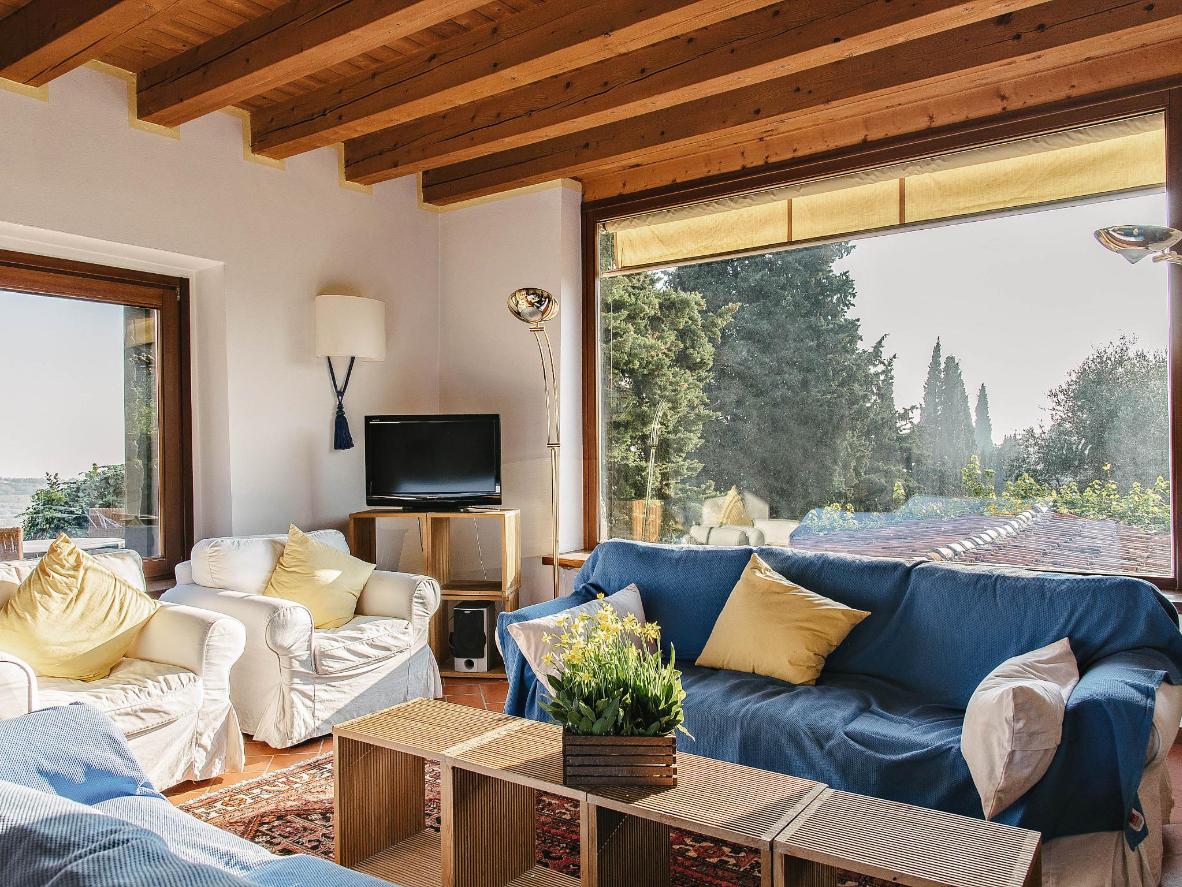 Gli interni country chic del Corte San Mattia