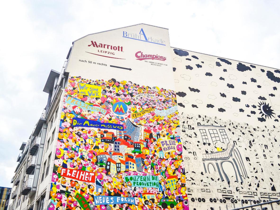 Leipzig ist mit Street-Art bedeckt