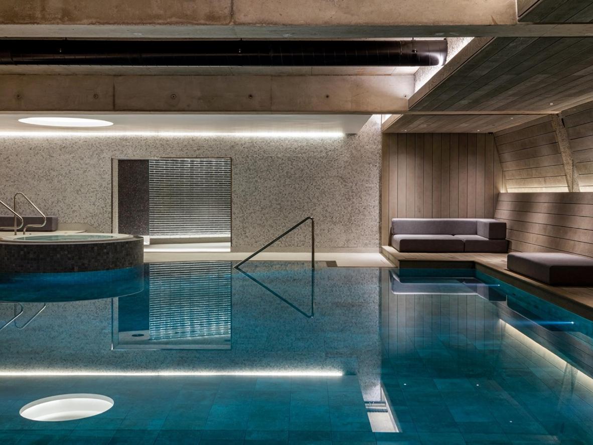 Go swimming in style in The Edwardian’s pool