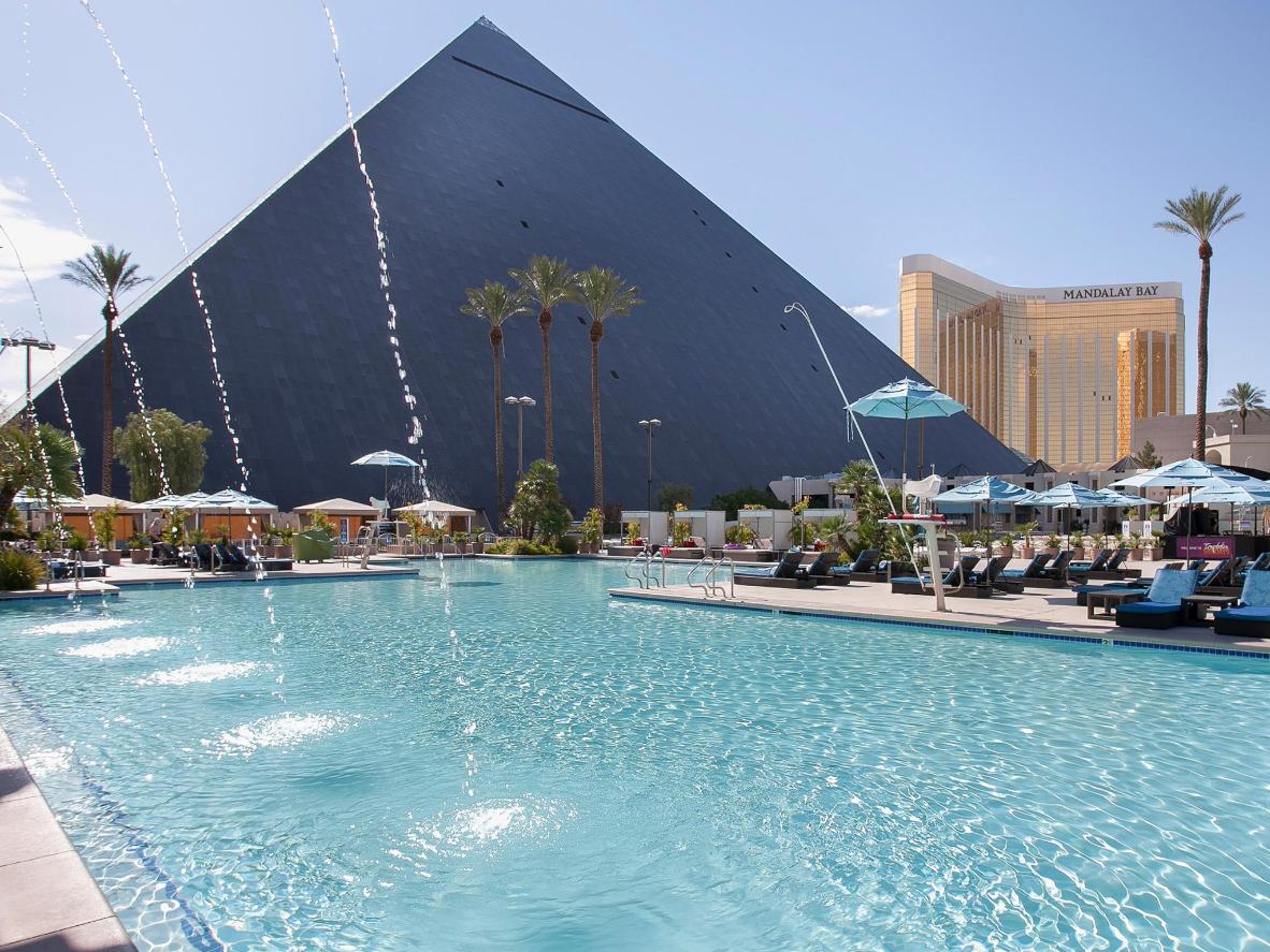 The Luxor gives Ancient Egypt a modern twist