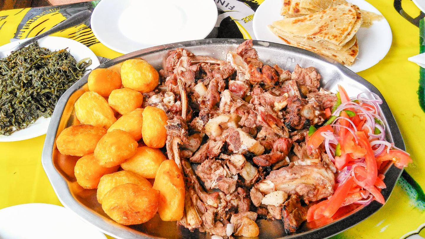 Prepare to get your hands dirty when you dig into nyama choma