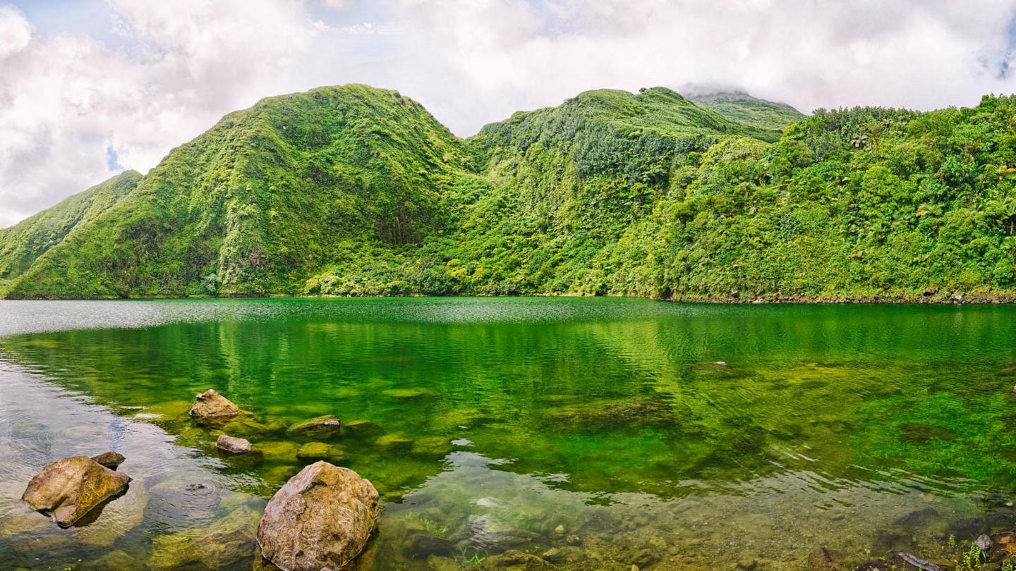Boeri Lake is the highest altitude lake in Dominica