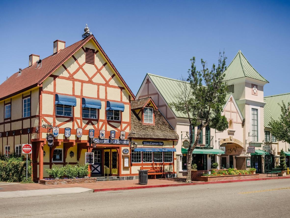 Enjoy Danish-inspired architecture and winery hopping in Solvang, CA