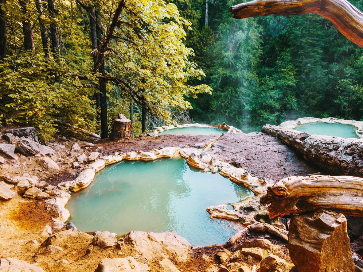 Umpqua Hot Springs, Oregon