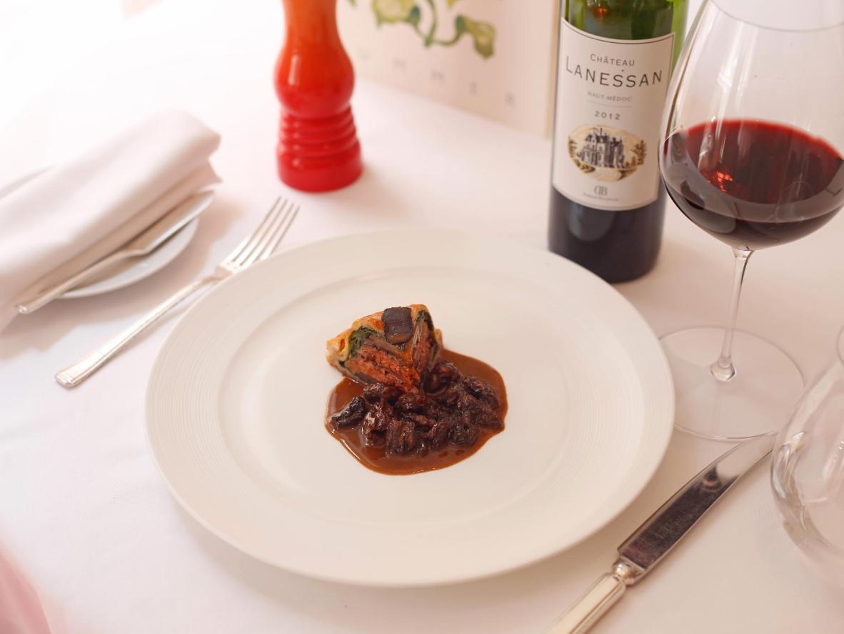 Try the Pithivier Medoc at Gauthier