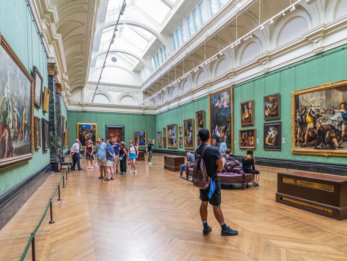 With over 2,300 works of art, the National Gallery is heaven for art lovers