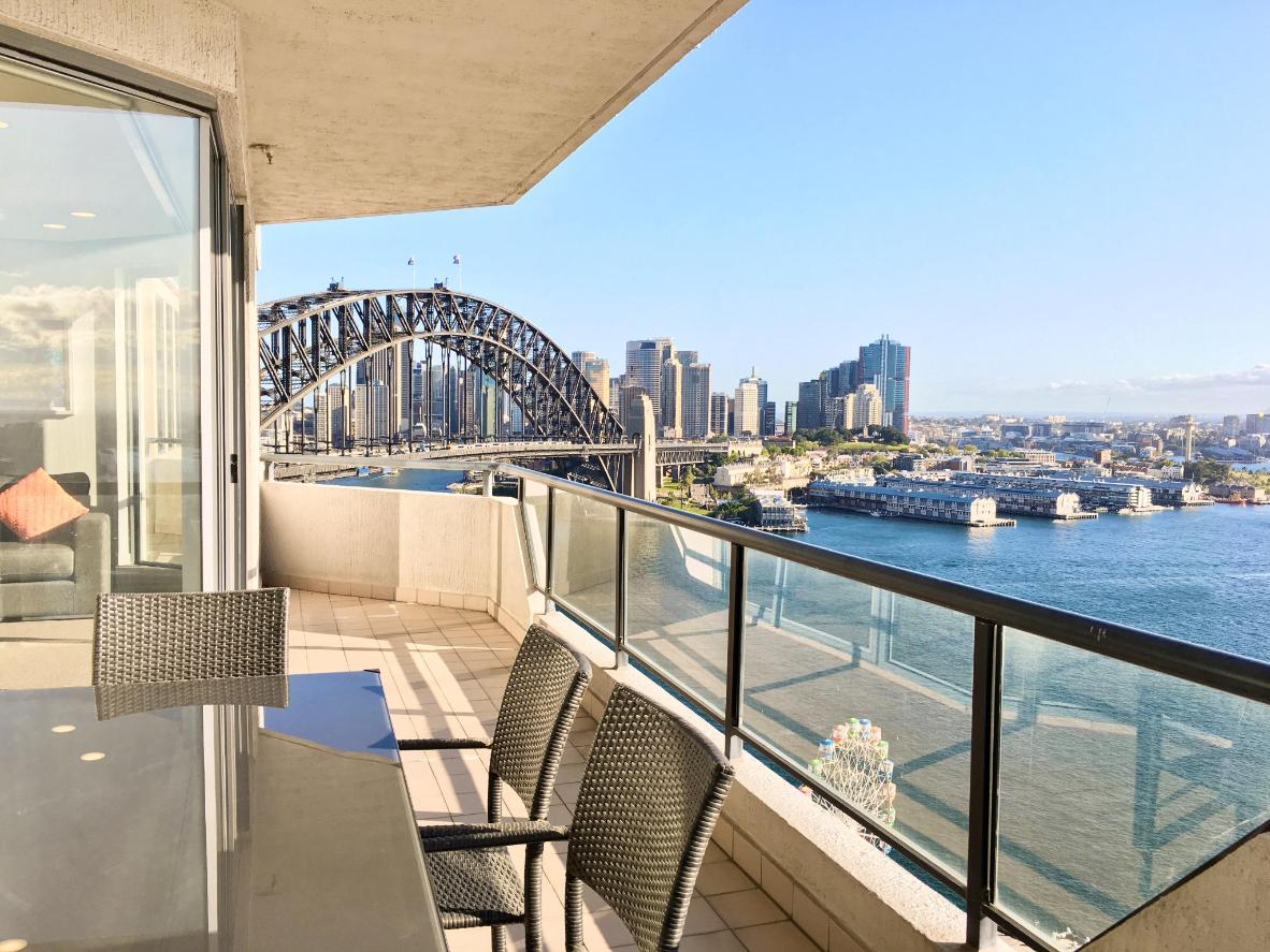 A harborside apartment, Sydney, New South Wales