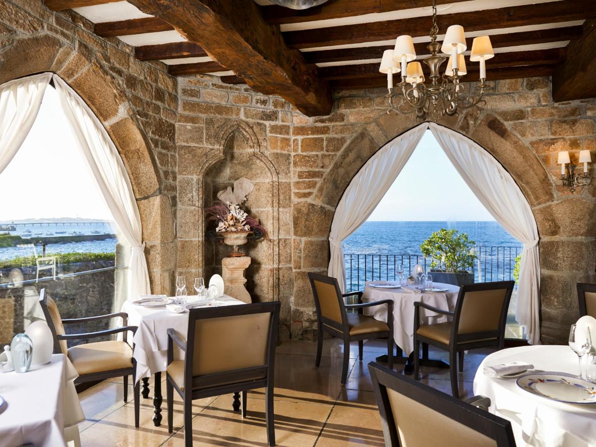 Fine dining with a view at Le Brittany & Spa