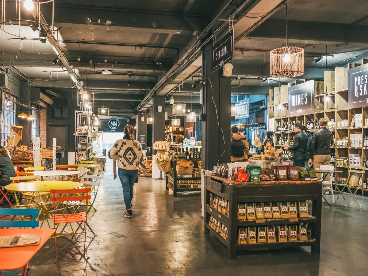 Mercato Metropolitano offers fine foods from all over the world