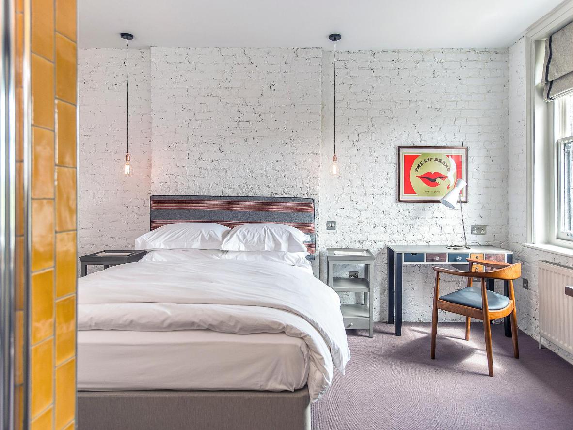 The Tommyfield Hotel’s rooms feature urban loft-type design and Nespresso machines