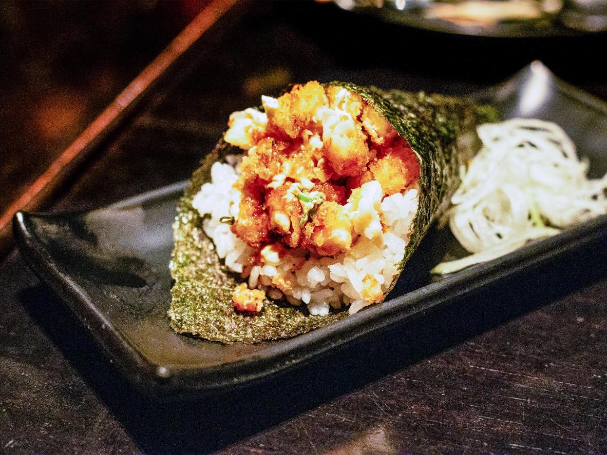 These hand-rolled sushi are popular across Brazil