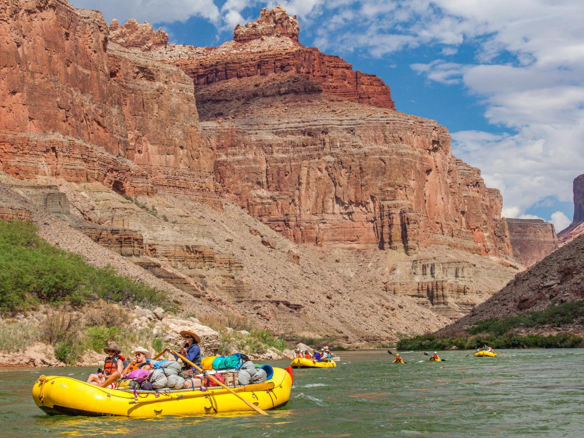 Il rafting è davvero per tutti sul Colorado River