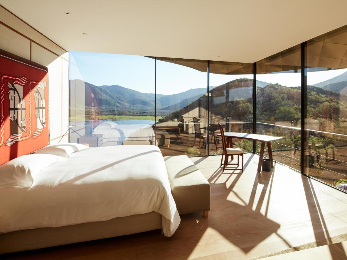 Vik's floor-to-ceiling windows offer sweeping views