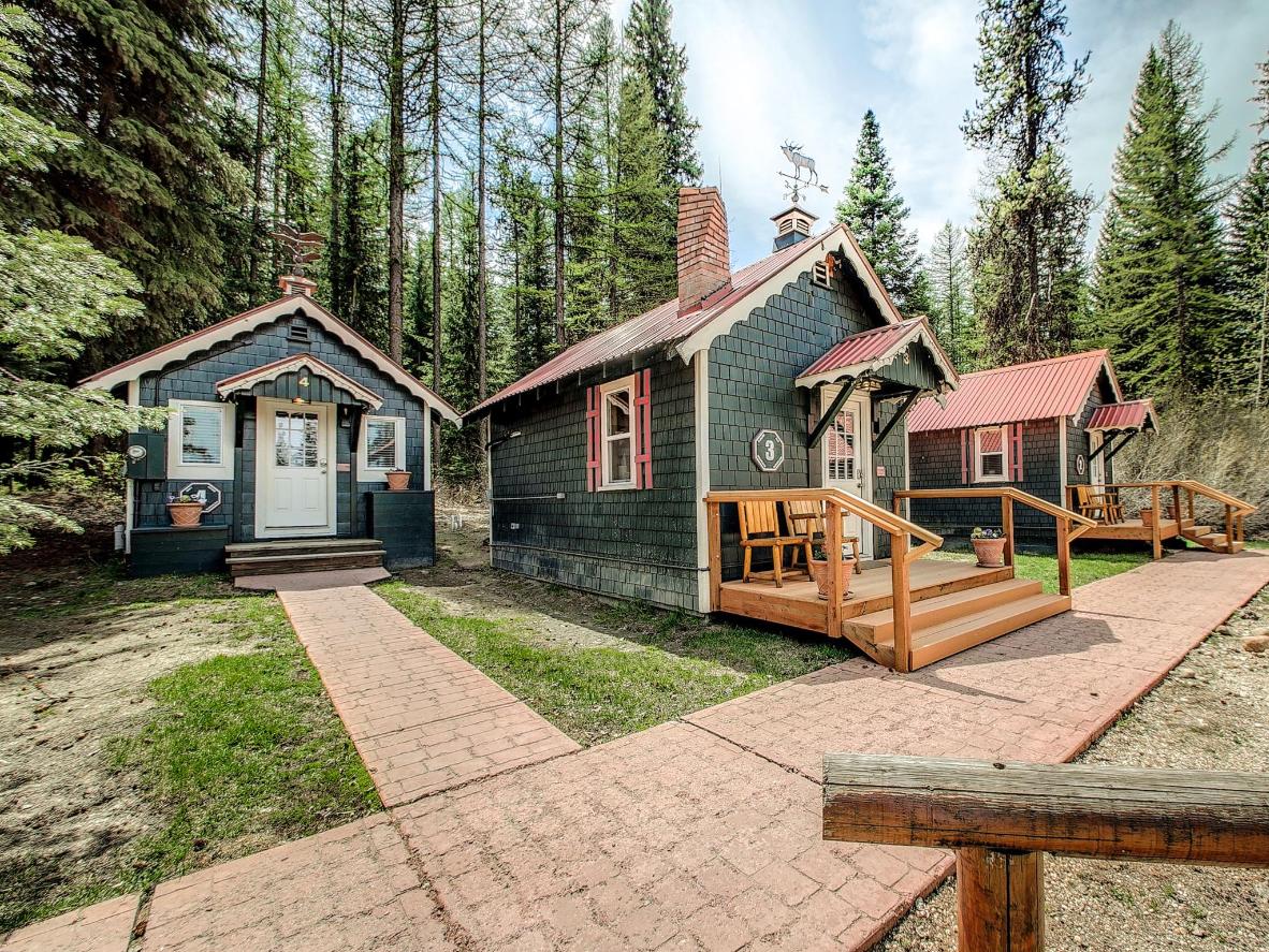 Estas preciosas cabañas en Brundage Bungalows son ideales para una escapada