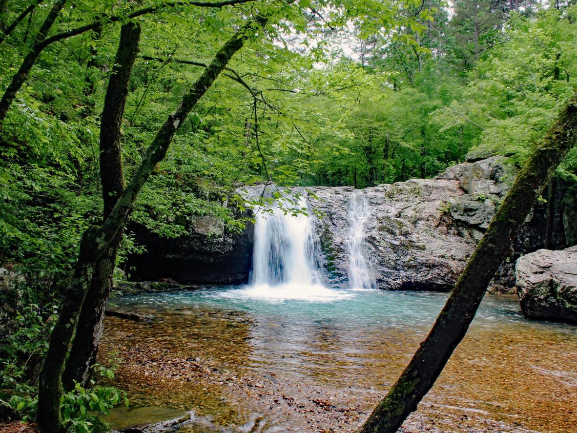 Soak in the Arkansas hot springs