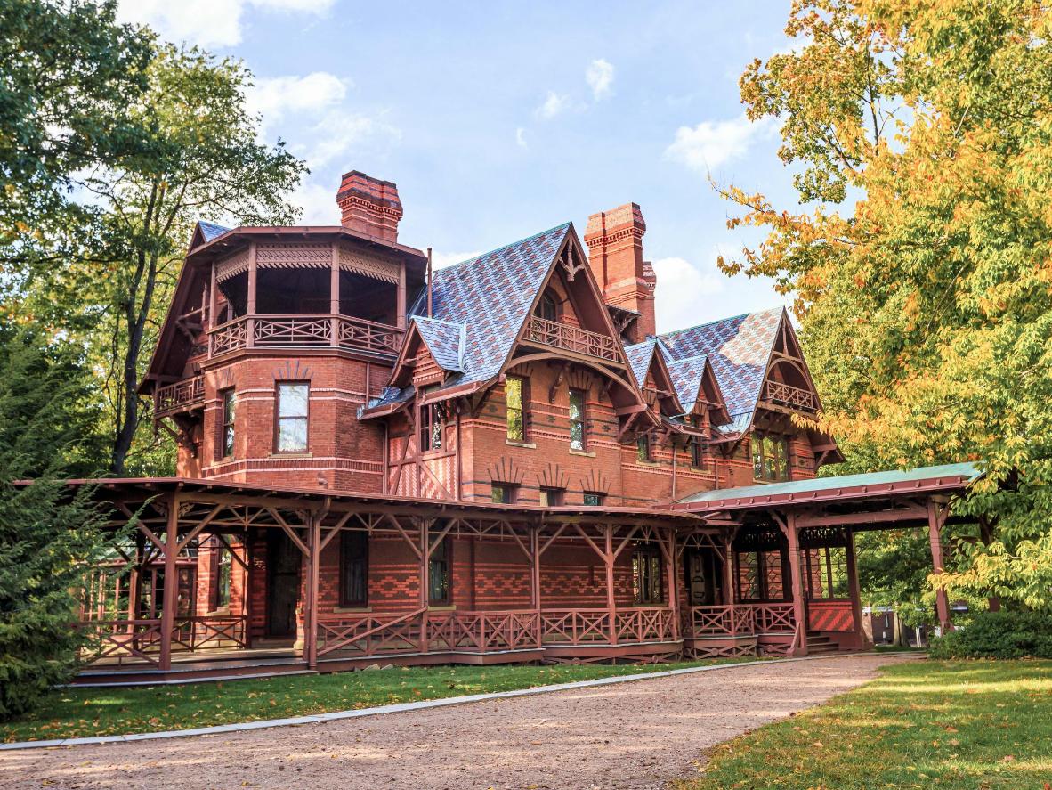 Explore the American dream at Mark Twain’s Connecticut home