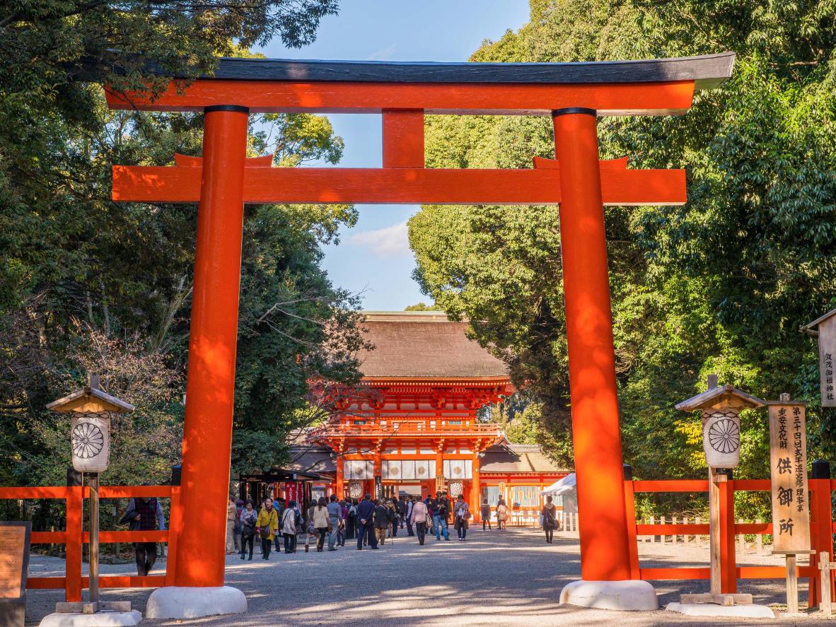 Kyoto has most of the cultural treasures in Japan