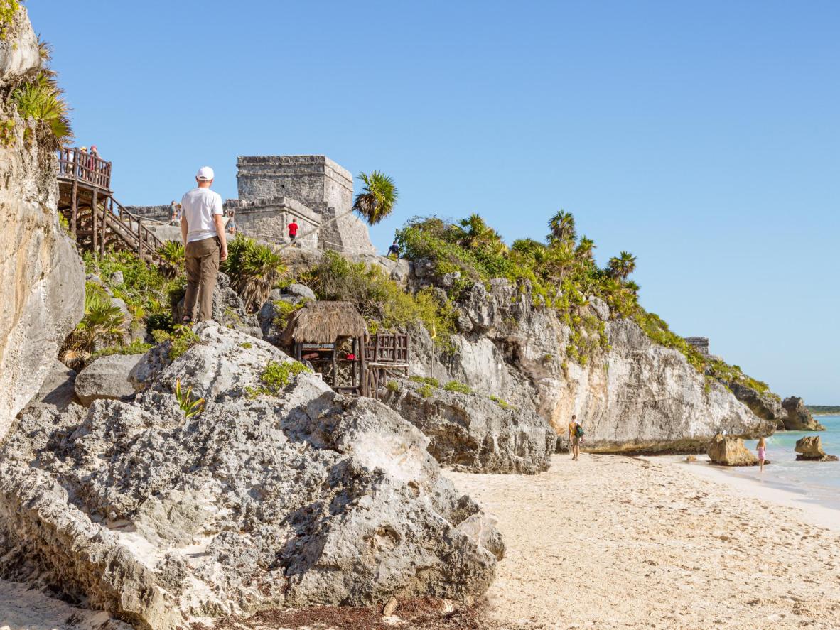 The 13th-century Mayan ruins are a must-see when in Tulum