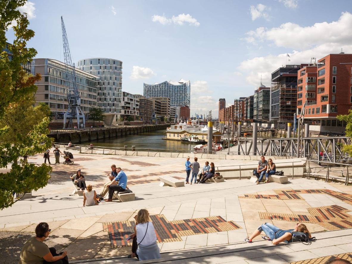 The port of Hamburg is the perfect starting point for an excursion or just to relax