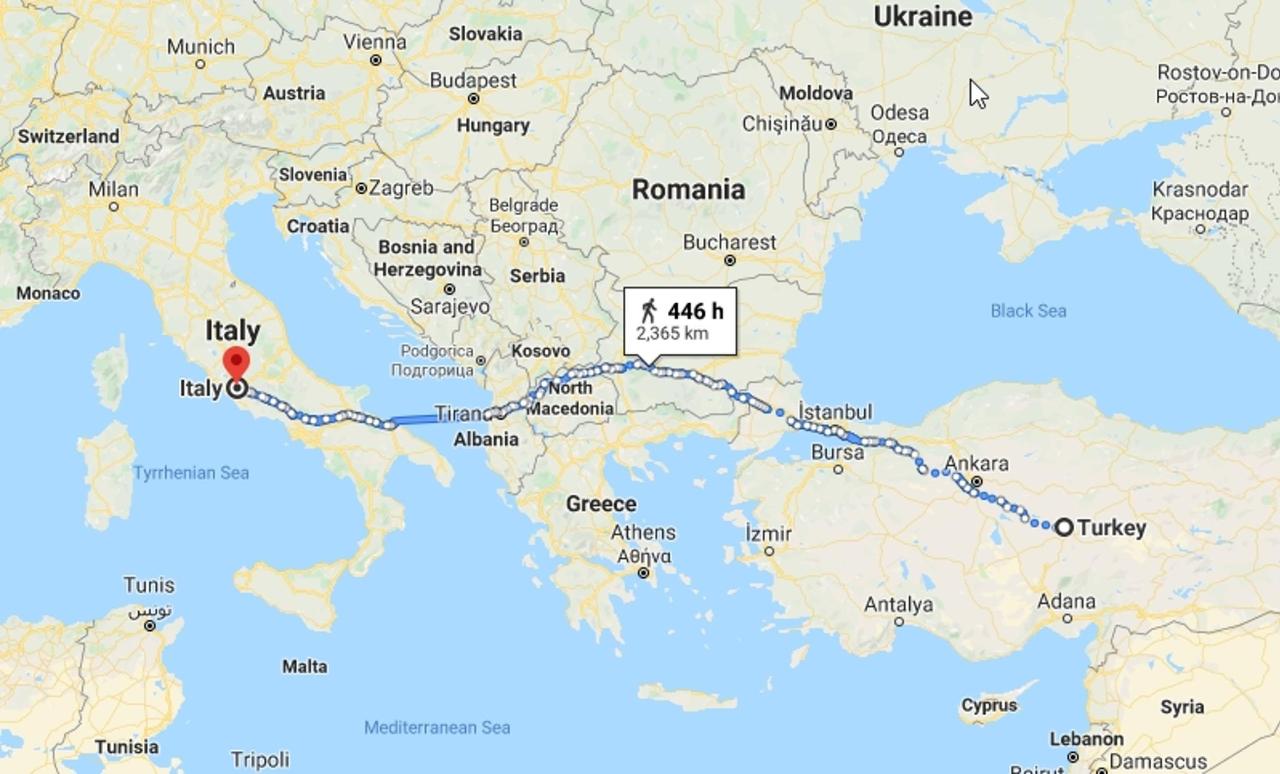 Can We travel to Italy from Turkey? Turkey community